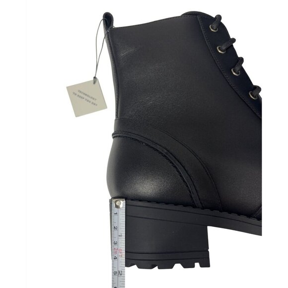 COLE HAAN / Camea WP / Grand Pro Rally / Waterproof / Combat Boot US / Black Lac - Picture 8 of 10